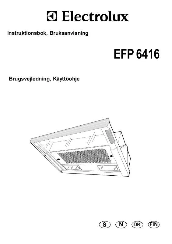 Mode d'emploi AEG-ELECTROLUX EFP6416/S