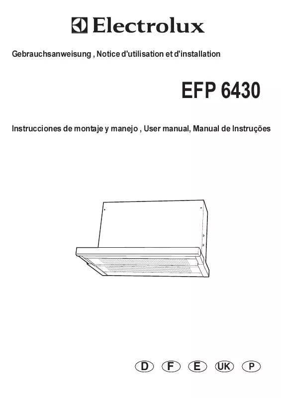 Mode d'emploi AEG-ELECTROLUX EFP6430W