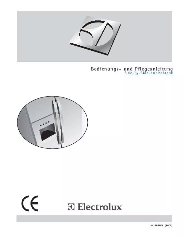 Mode d'emploi AEG-ELECTROLUX ENL6098W