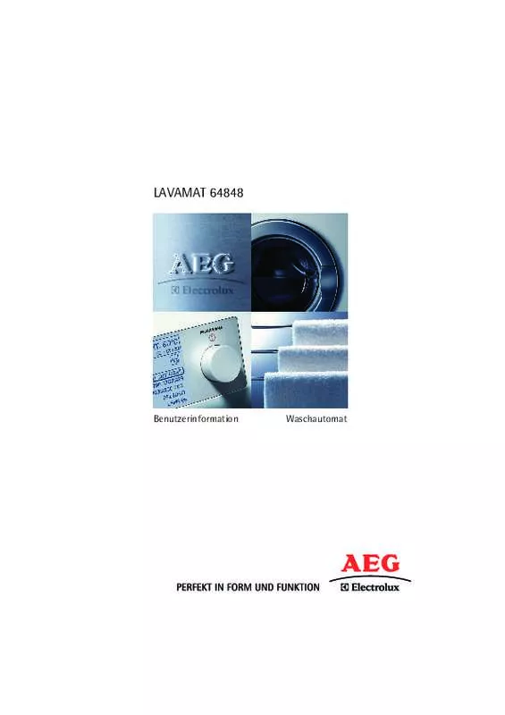 Mode d'emploi AEG-ELECTROLUX L64848