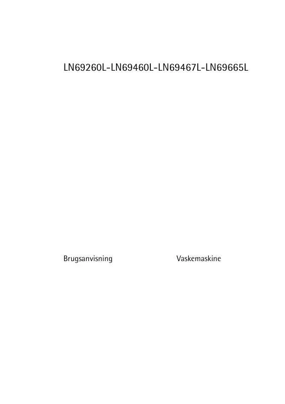 Mode d'emploi AEG-ELECTROLUX LN69260L