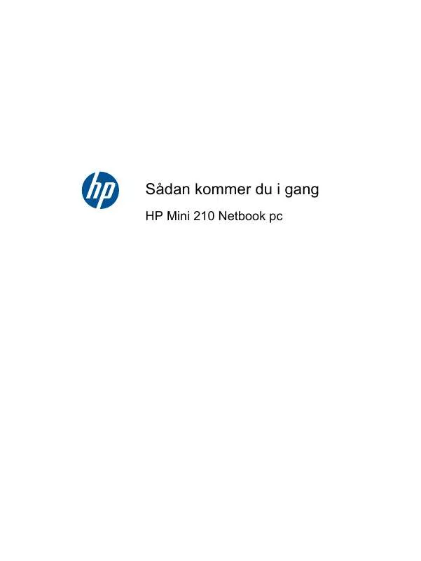 Mode d'emploi HP MINI 210-2204SA