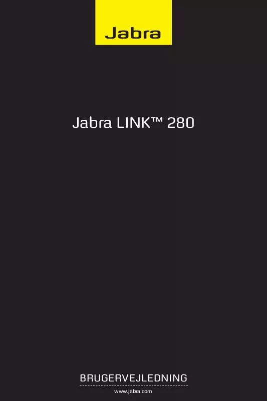 Mode d'emploi JABRA LINK 280