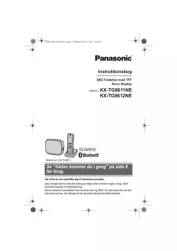 Mode d'emploi PANASONIC KX-TG8612NE