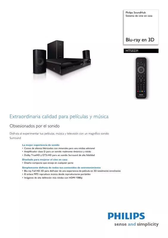 Mode d'emploi PHILIPS 273G3DHSW