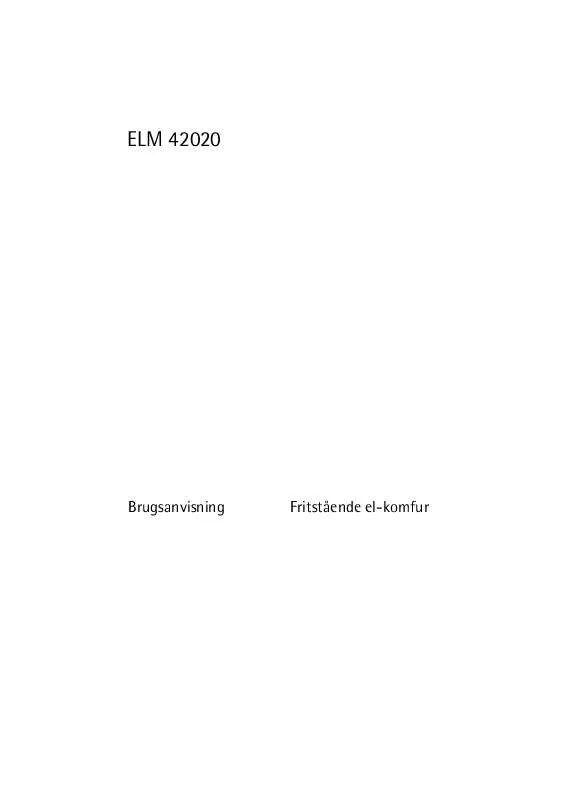 Mode d'emploi VOSS ELM42020HV