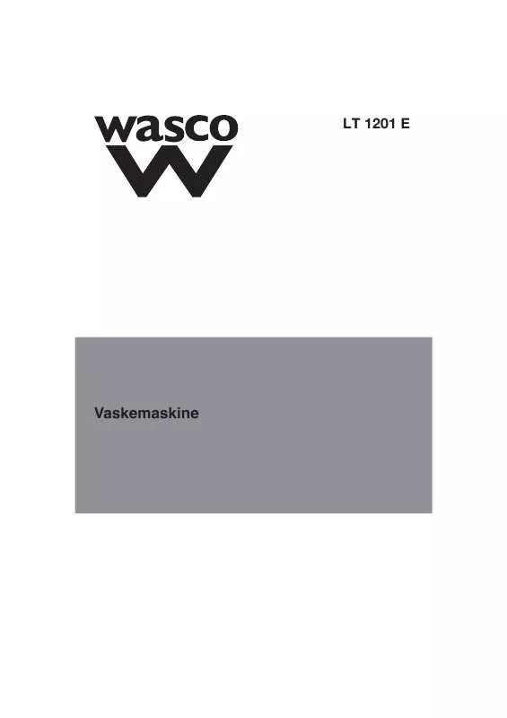 Mode d'emploi WASCO LT 1201 E