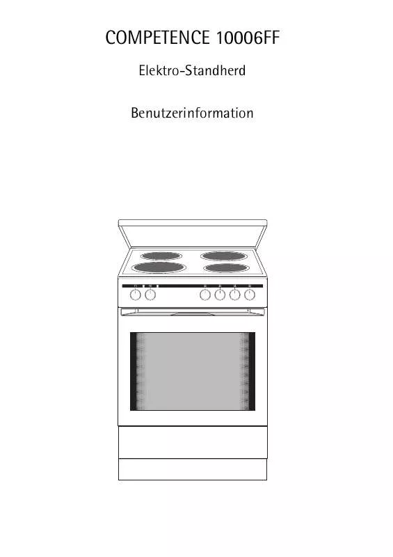 Mode d'emploi AEG-ELECTROLUX 10006FF-W (CH)