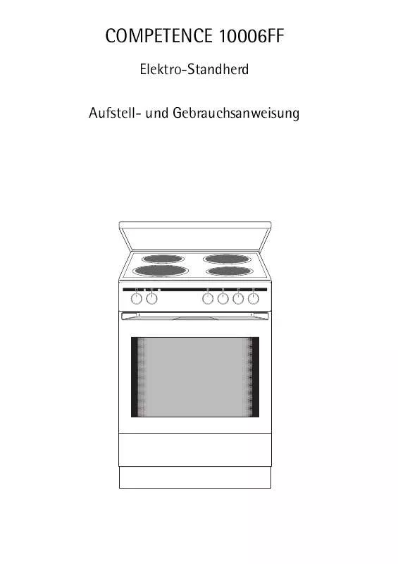 Mode d'emploi AEG-ELECTROLUX 10006FF-W R05