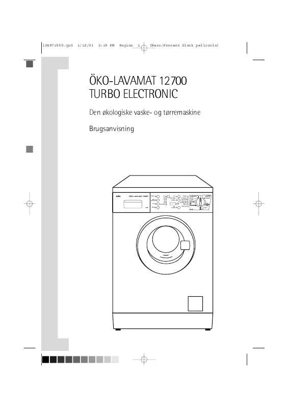 Mode d'emploi AEG-ELECTROLUX 12700