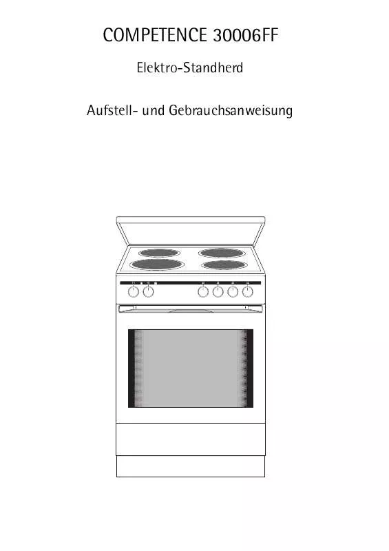 Mode d'emploi AEG-ELECTROLUX 30006FF-W R05