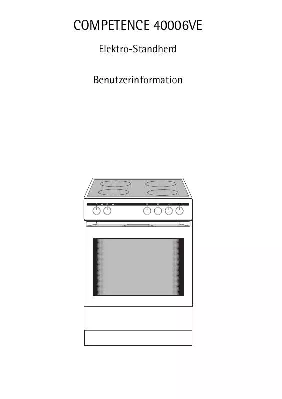 Mode d'emploi AEG-ELECTROLUX 40006VE-WN CH R05