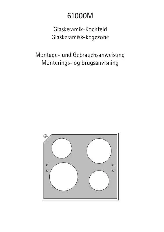 Mode d'emploi AEG-ELECTROLUX 61000M-ALN 18I