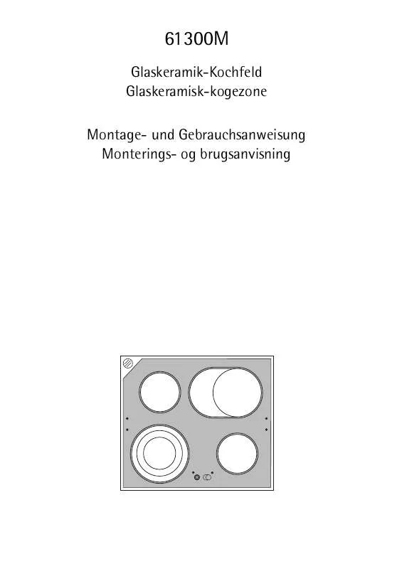 Mode d'emploi AEG-ELECTROLUX 61300M-ALN 17I