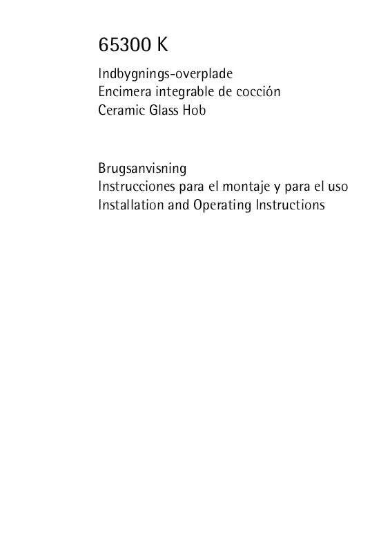 Mode d'emploi AEG-ELECTROLUX 65300K-MNAB1