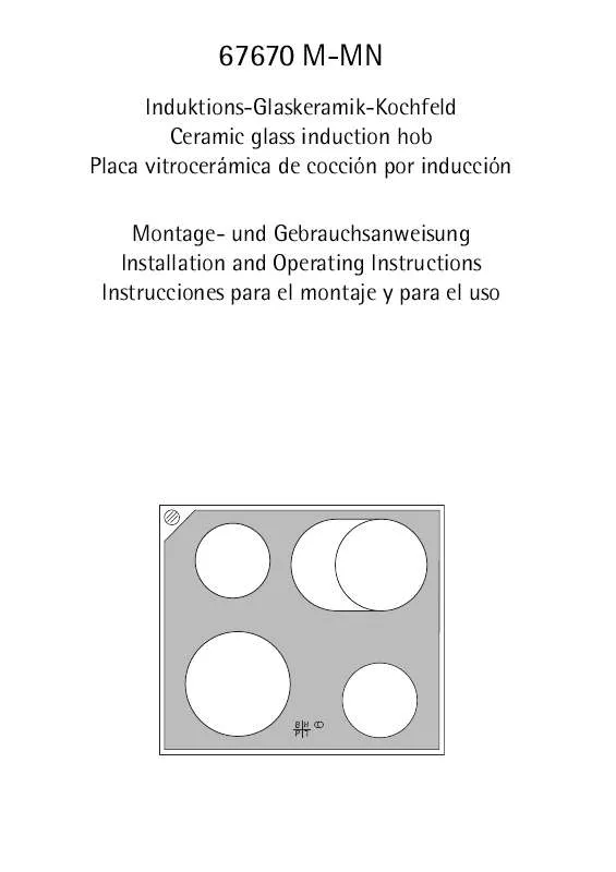 Mode d'emploi AEG-ELECTROLUX 67670M-MN 40F