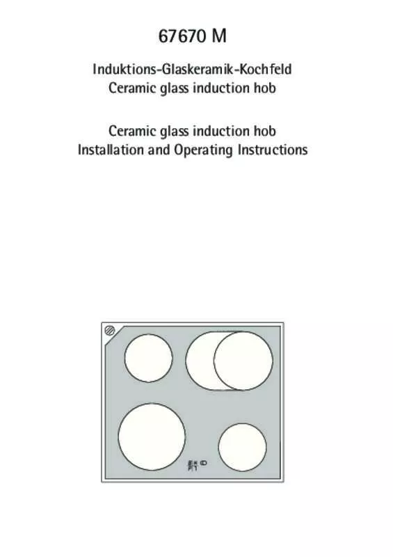 Mode d'emploi AEG-ELECTROLUX 67670M-MN