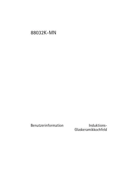 Mode d'emploi AEG-ELECTROLUX 88032K-MN