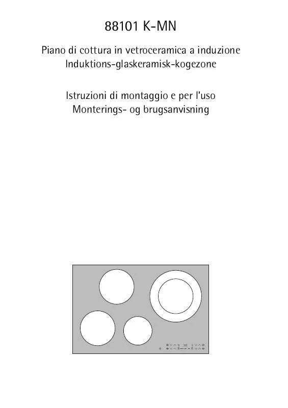 Mode d'emploi AEG-ELECTROLUX 88101K-MN 00P