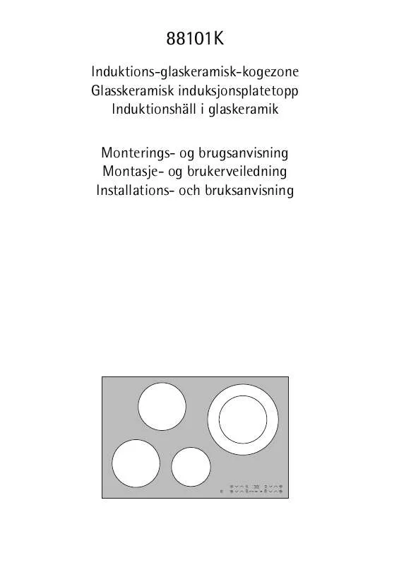 Mode d'emploi AEG-ELECTROLUX 88101K-MN80D