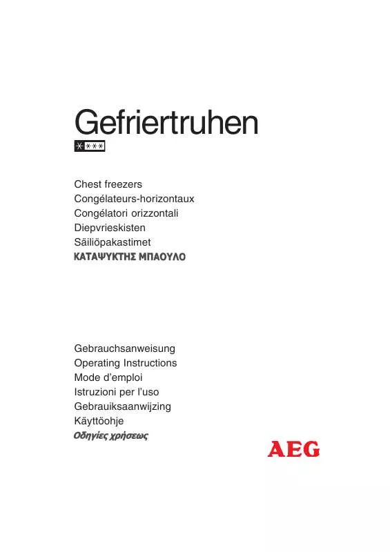 Mode d'emploi AEG-ELECTROLUX A2076GT1