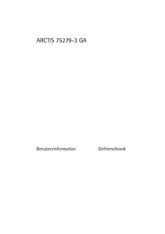 Mode d'emploi AEG-ELECTROLUX A75279GA3