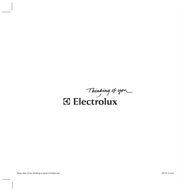 Mode d'emploi AEG-ELECTROLUX AG1413