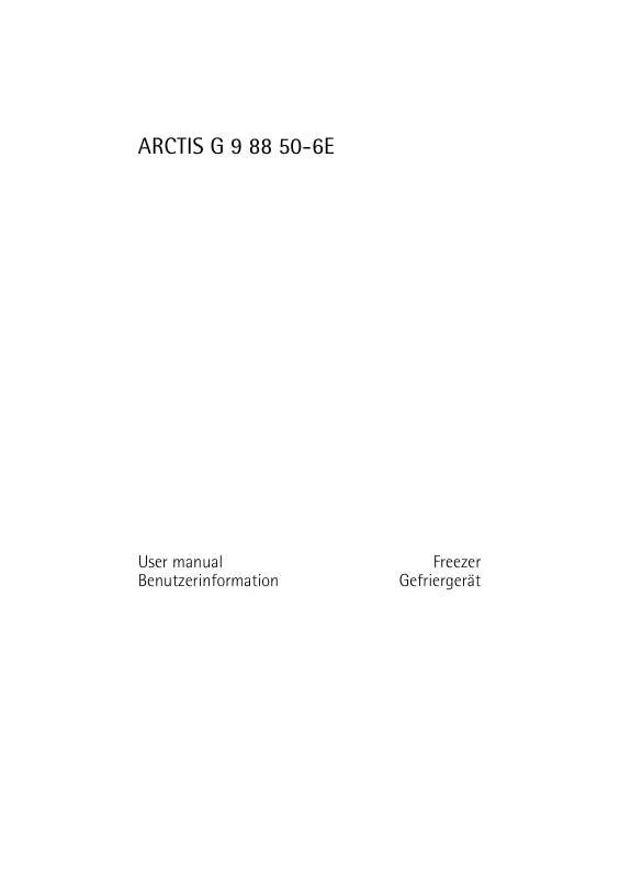 Mode d'emploi AEG-ELECTROLUX AG98850-6E