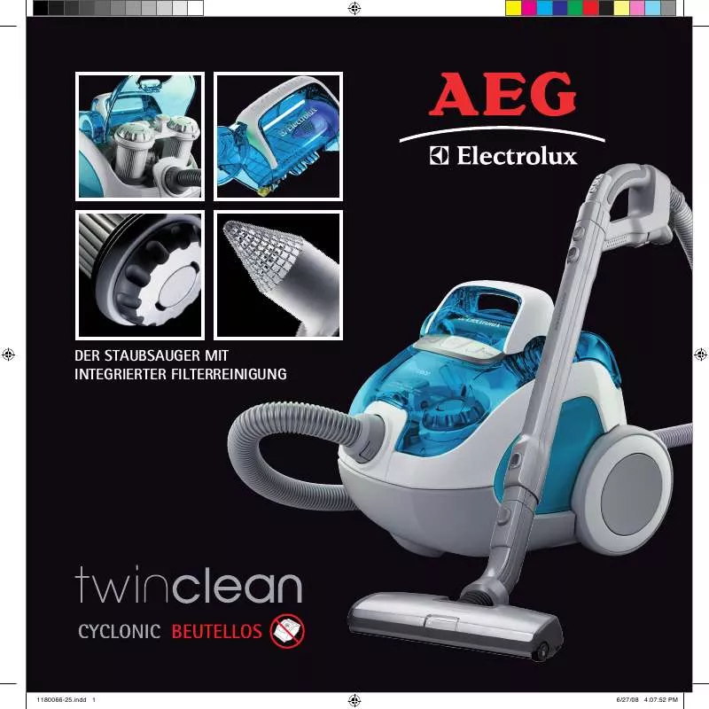 Mode d'emploi AEG-ELECTROLUX ATC8260