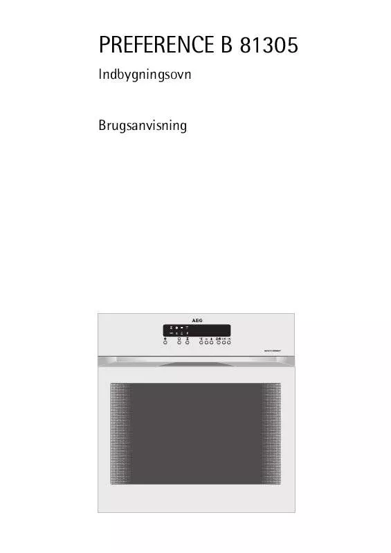 Mode d'emploi AEG-ELECTROLUX B 81305-B