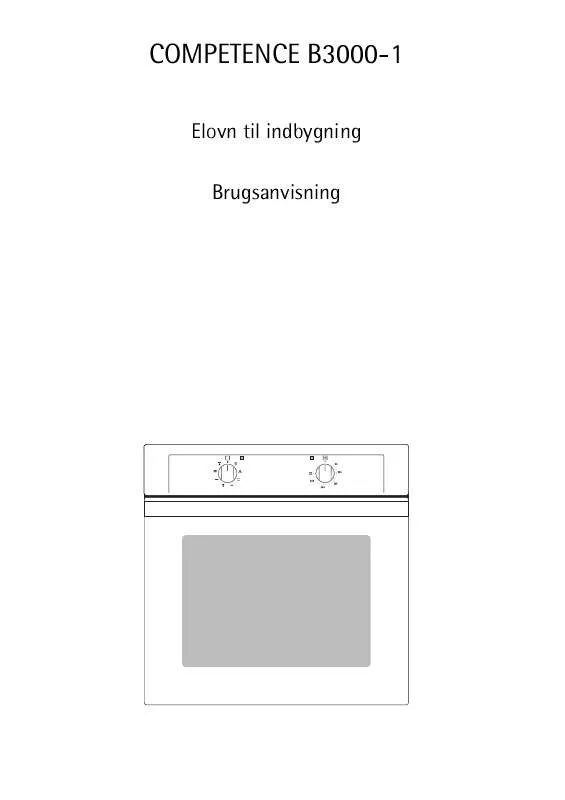 Mode d'emploi AEG-ELECTROLUX B3000-1-W