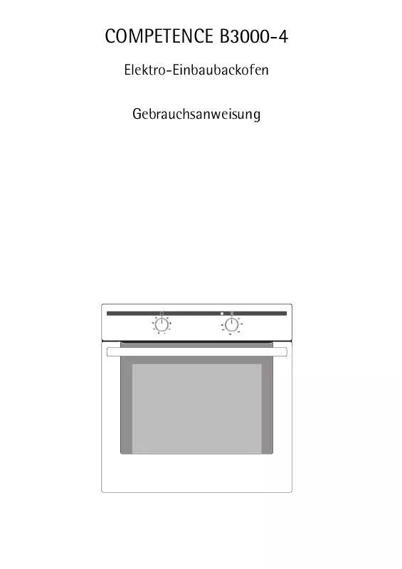 Mode d'emploi AEG-ELECTROLUX B3000-4-AL R05