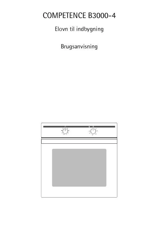 Mode d'emploi AEG-ELECTROLUX B3000-4-M (NORDIC)