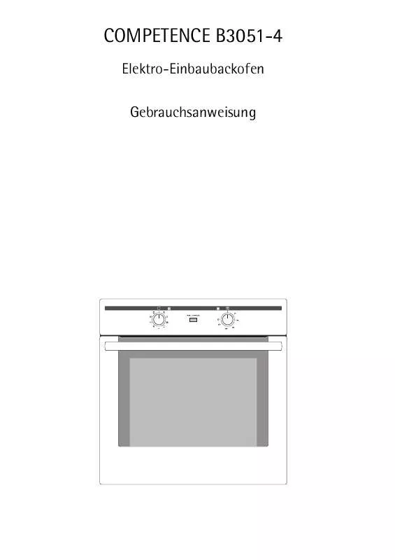 Mode d'emploi AEG-ELECTROLUX B3051-4-AL