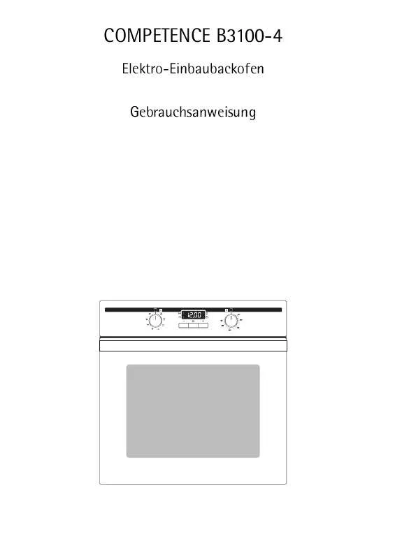 Mode d'emploi AEG-ELECTROLUX B3100-4-M EU R07