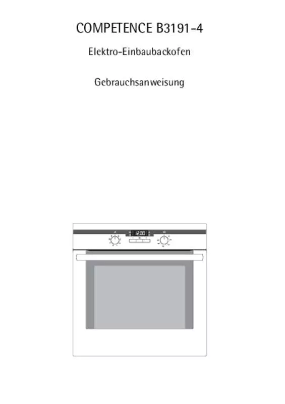 Mode d'emploi AEG-ELECTROLUX B3191-4-BEURO