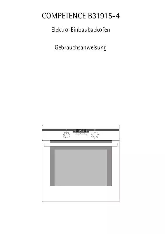 Mode d'emploi AEG-ELECTROLUX B31915-4-ANORDIC