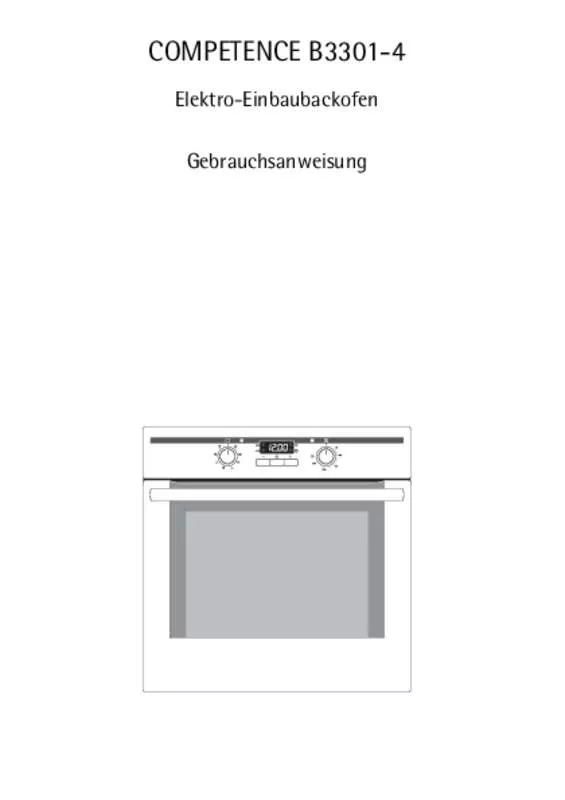 Mode d'emploi AEG-ELECTROLUX B3301-4-M