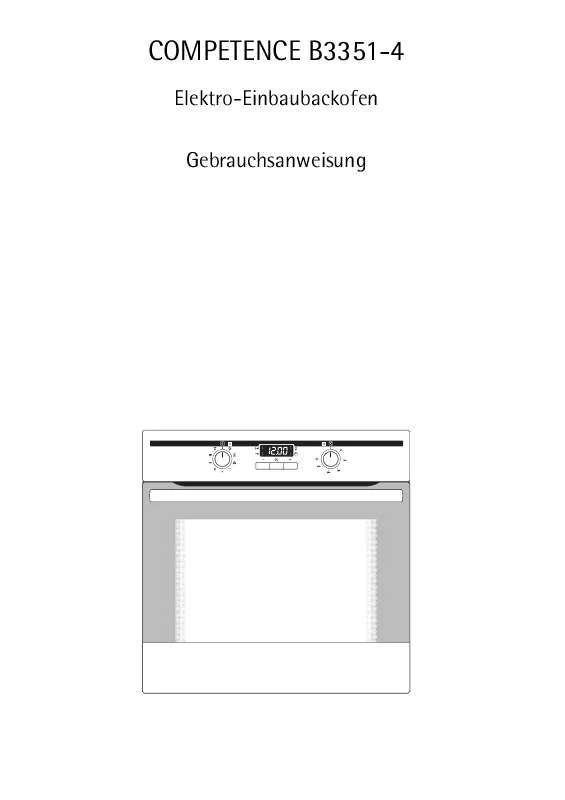 Mode d'emploi AEG-ELECTROLUX B3351-4-D DE