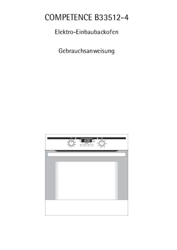 Mode d'emploi AEG-ELECTROLUX B33512-4-M