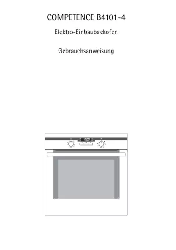 Mode d'emploi AEG-ELECTROLUX B4101-4-M