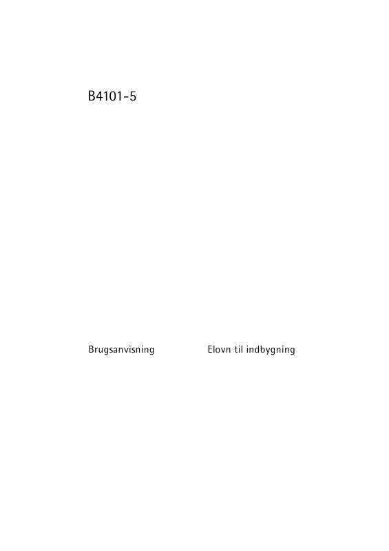 Mode d'emploi AEG-ELECTROLUX B4101-5-A EU2 R08