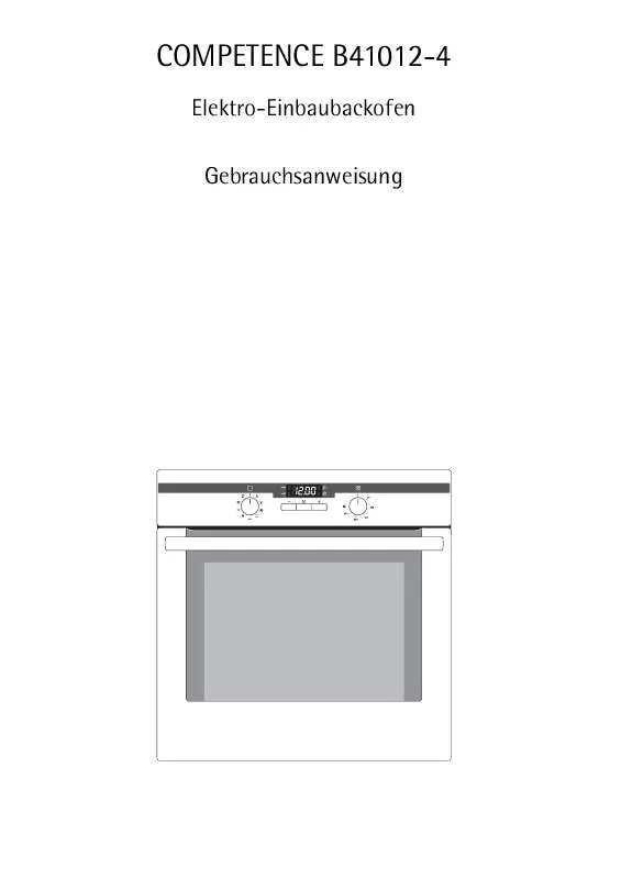 Mode d'emploi AEG-ELECTROLUX B41012-4-M