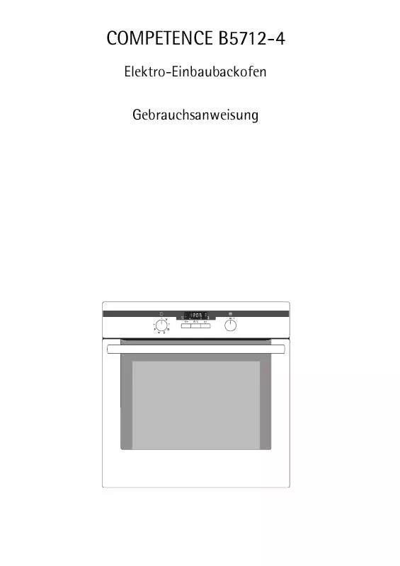 Mode d'emploi AEG-ELECTROLUX B5712-4-B