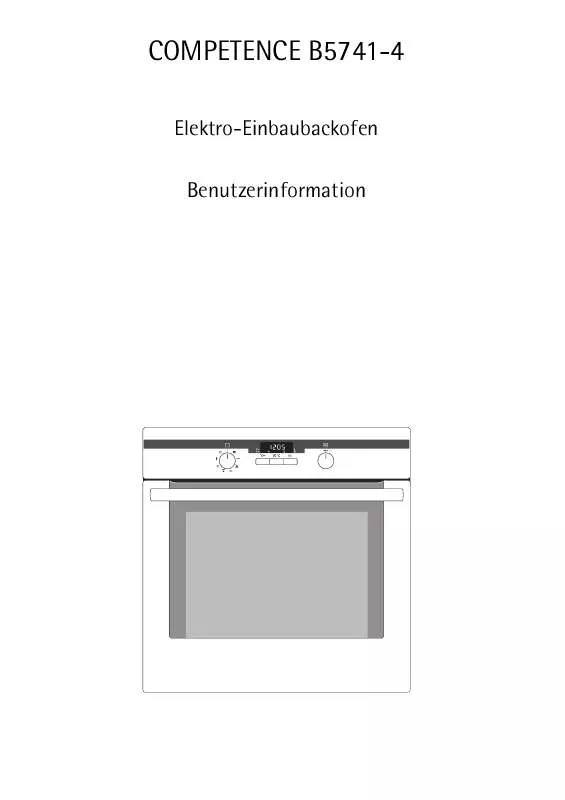 Mode d'emploi AEG-ELECTROLUX B5741-4-A UK R05