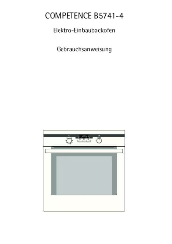 Mode d'emploi AEG-ELECTROLUX B5741-4-A