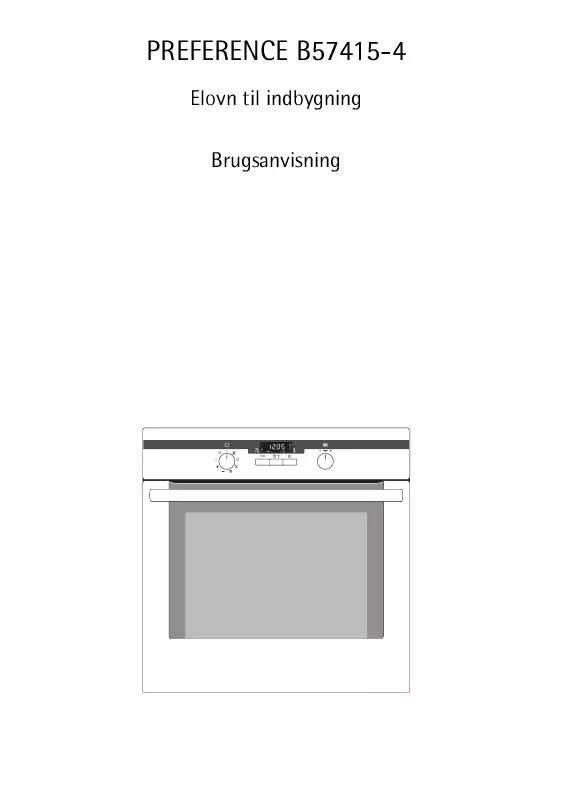 Mode d'emploi AEG-ELECTROLUX B57415-4-A NORDIC R0