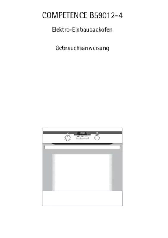 Mode d'emploi AEG-ELECTROLUX B59012-4-M