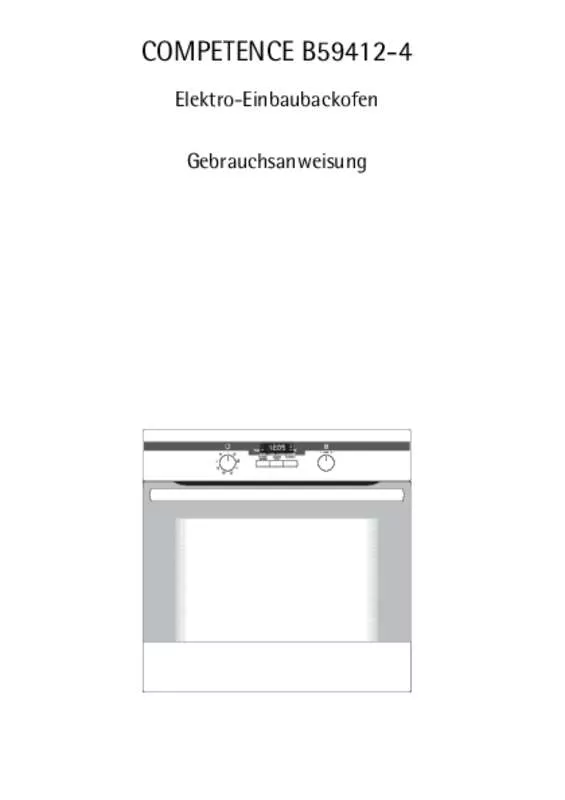 Mode d'emploi AEG-ELECTROLUX B59412-4-M