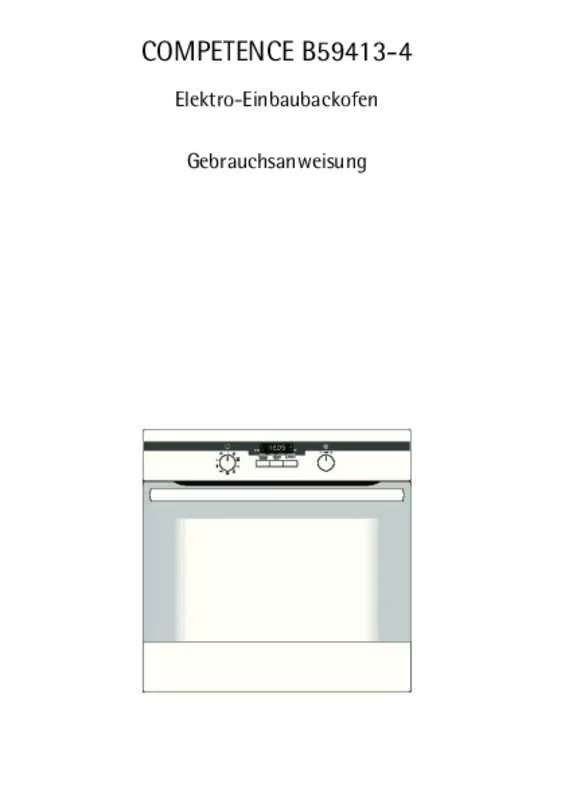 Mode d'emploi AEG-ELECTROLUX B59413-4-M